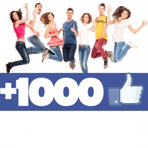 1000 like Facebook